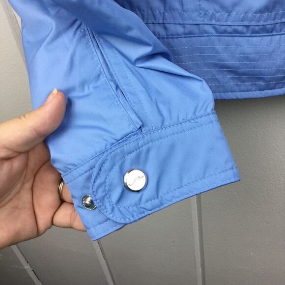 Ralph Lauren Jacket Windbreaker Baby Blue, Crest Logo, Size Medium - Picture 11 of 14